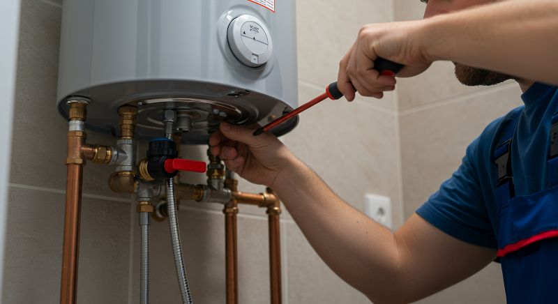Electric Water Heater Repair detail